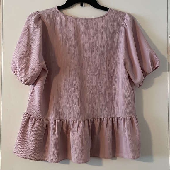 Nine West pink top - Picture 2 of 2